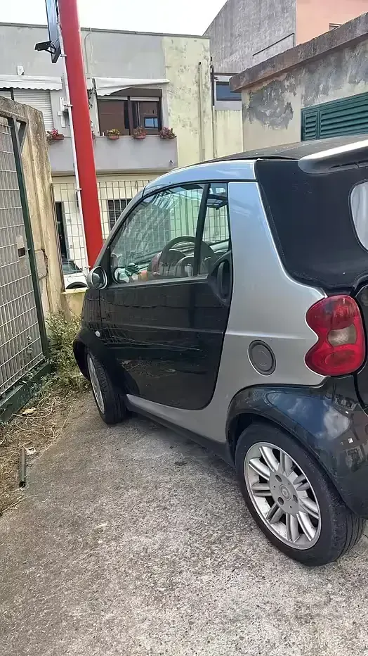 Usata Smart ForTwo Cabrio Passion 2003 Nero Cabrio