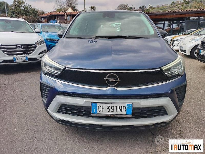 Usata Opel Crossland X Elegance 110 CV (80 kW) 2021 Blu SUV