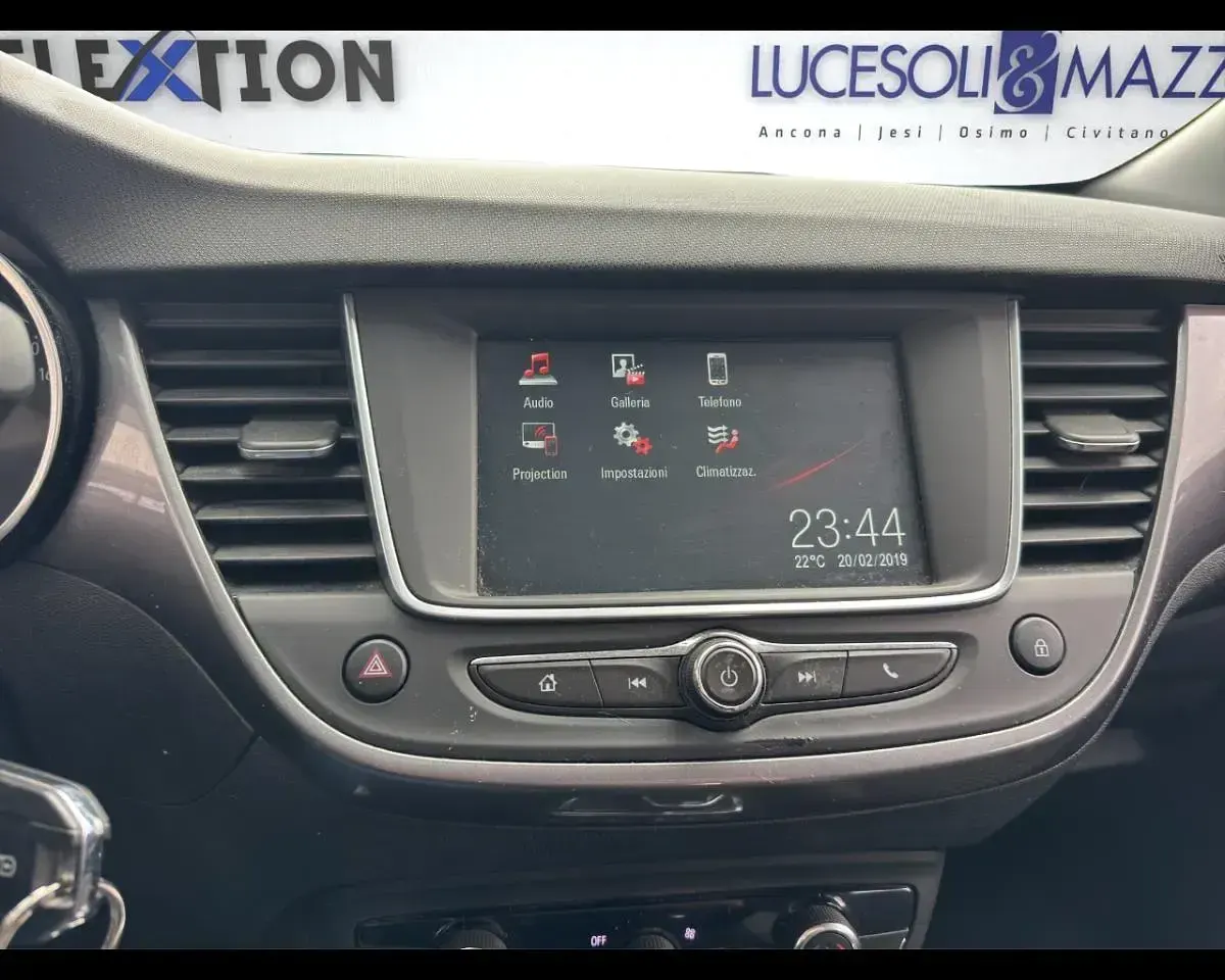 Usata Opel Crossland X Innovation 120 CV (88 kW) 2019 Nero SUV