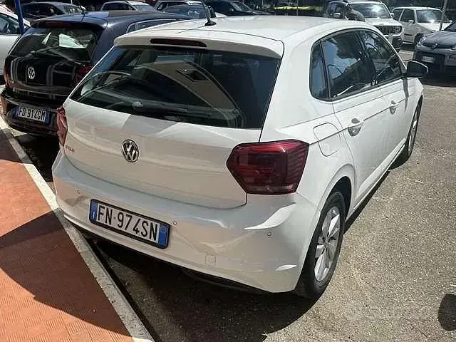 Usata VW Polo Highline 95 CV (69 kW) 2018 Bianco Utilitaria