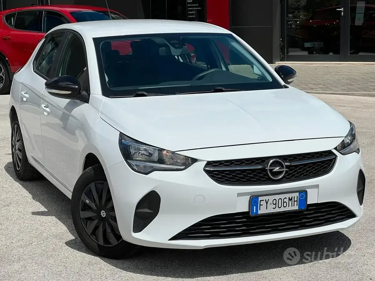 Usata Opel Corsa Edition 75 CV (55 kW) 2020 Bianco Utilitaria