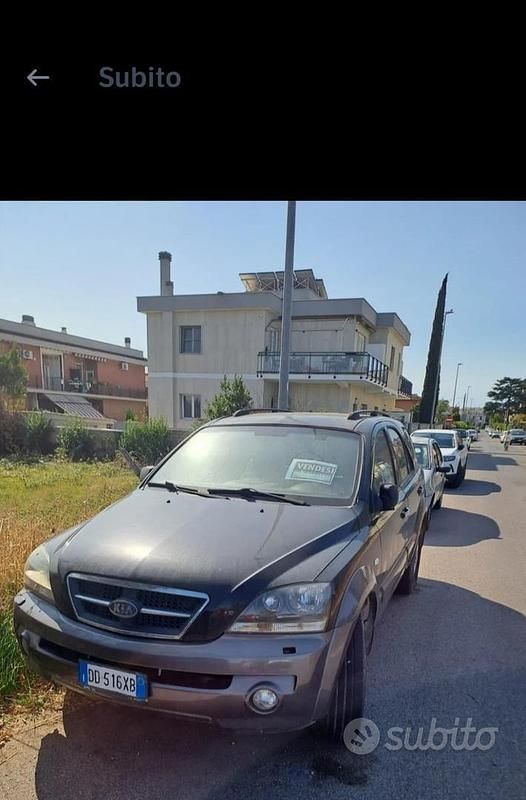 Usata Kia Sorento 140 CV (102 kW) 2007 Nero SUV