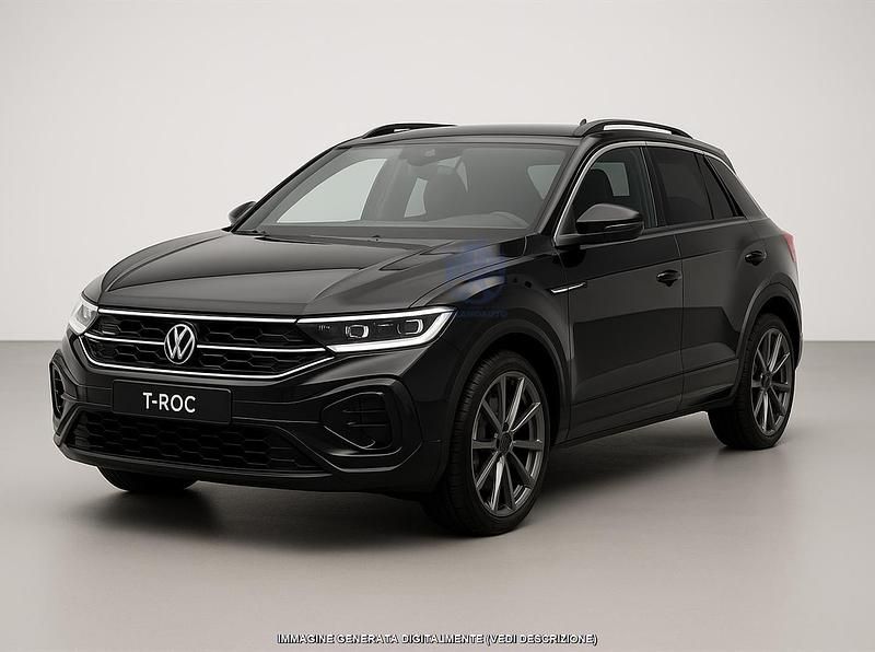 Usata VW T-Roc R-line 150 CV (110 kW) 2025 Nero SUV