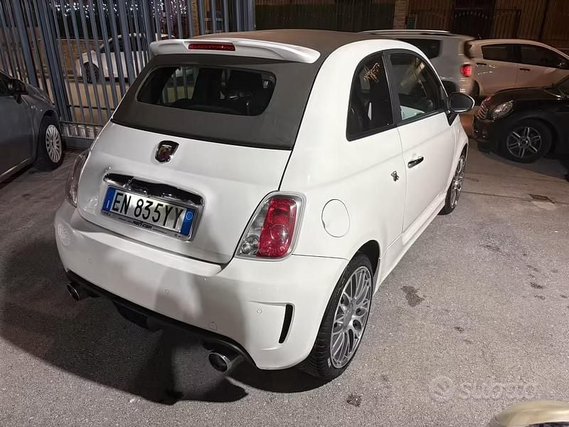 Usata Abarth 500C 140 CV (102 kW) 2012 Bianco Cabrio