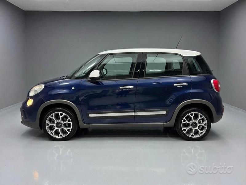 Usata Fiat 500L Trekking 95 CV (69 kW) 2016 Blu Monovolume