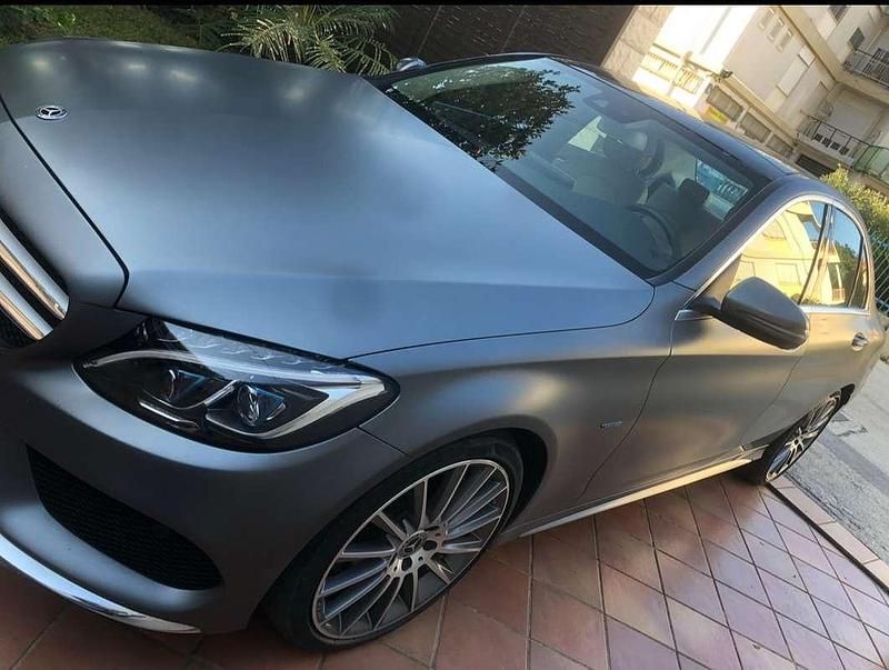 Usata Mercedes C350e Premium 211 CV (155 kW) 2018 Argento Berlina