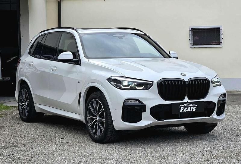 Usata BMW X5 M Sport 286 CV (210 kW) 2021 Bianco SUV