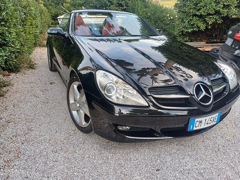 Nero Usata 2004 Mercedes SLK200 Cabrio | 14.800 € (Molto cara) - Immagine 1/4