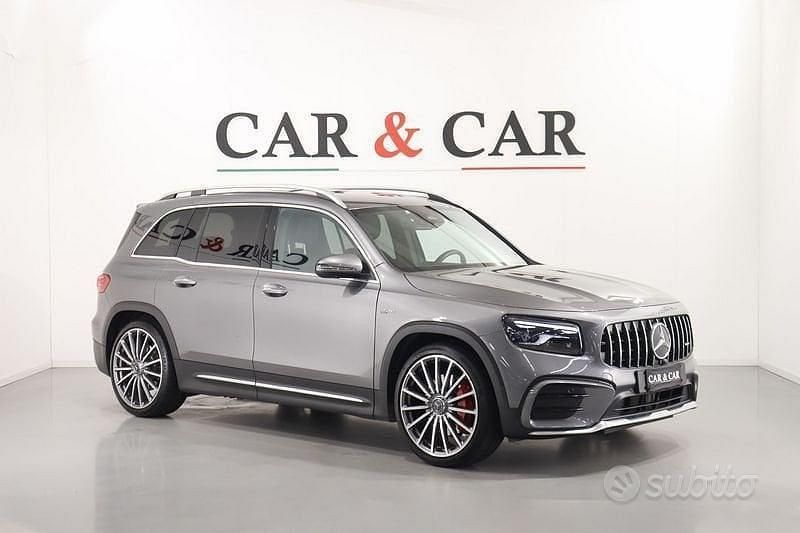 Grigio antracite Usata 2024 Mercedes GLB35 AMG Line Premium Plus SUV | 55.500 € (Molto cara) - Immagine 1/4