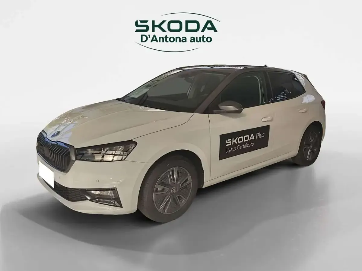 Nuova Skoda Fabia 116 CV (85 kW) 2025 Bianco Utilitaria