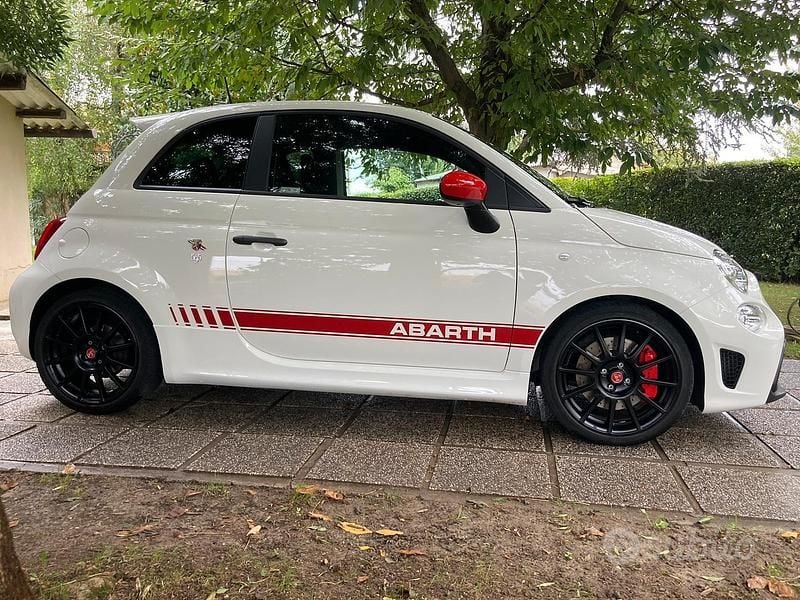 Usata Abarth 595 Competizione 180 CV (132 kW) 2017 Bianco Utilitaria