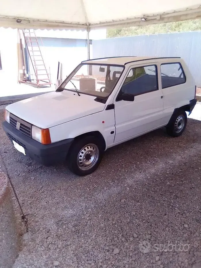 Usata Fiat Panda 39 CV (28 kW) 2000 Bianco Utilitaria