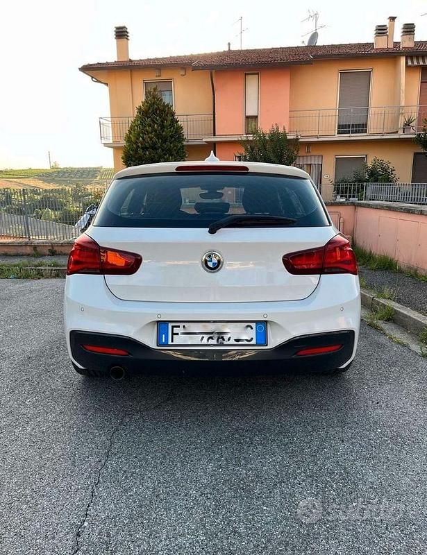 Usata BMW 116 M Sport 2019 Bianco Utilitaria