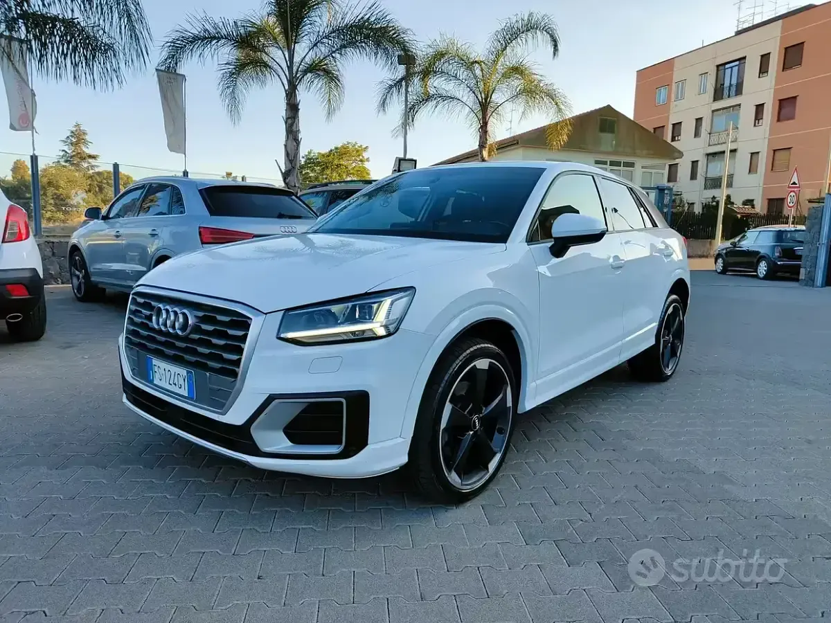 Usata Audi Q2 S-Line 150 CV (110 kW) 2018 Bianco SUV