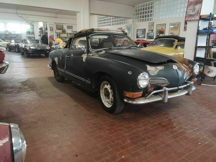 Usata VW Karmann Ghia Karmann 60 CV (44 kW) 1971 Verde Coupé
