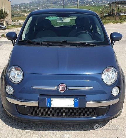 Usata Fiat 500 95 CV (69 kW) 2012 Blu