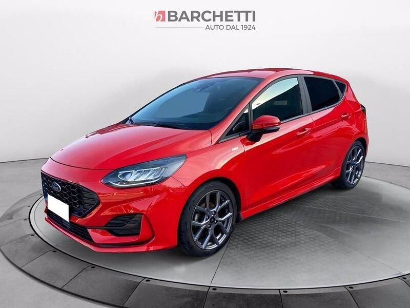 Rosso Usata 2022 Ford Fiesta ST-Line X Due volumi | 15.900 € (Buon prezzo) - Immagine 1/4
