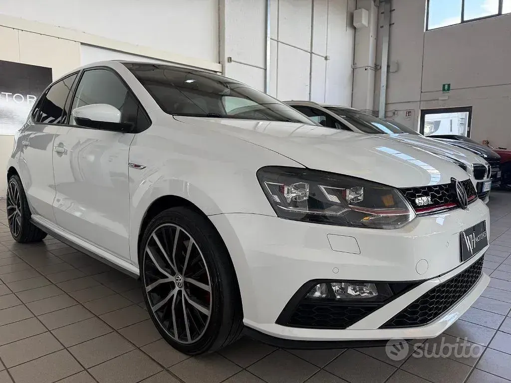 Usata VW Polo GTI 192 CV (141 kW) 2015 Bianco Utilitaria