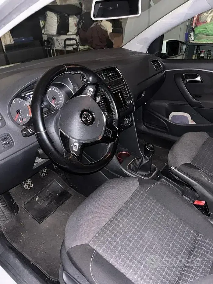 Usata VW Polo 90 CV (66 kW) 2017 Bianco Utilitaria
