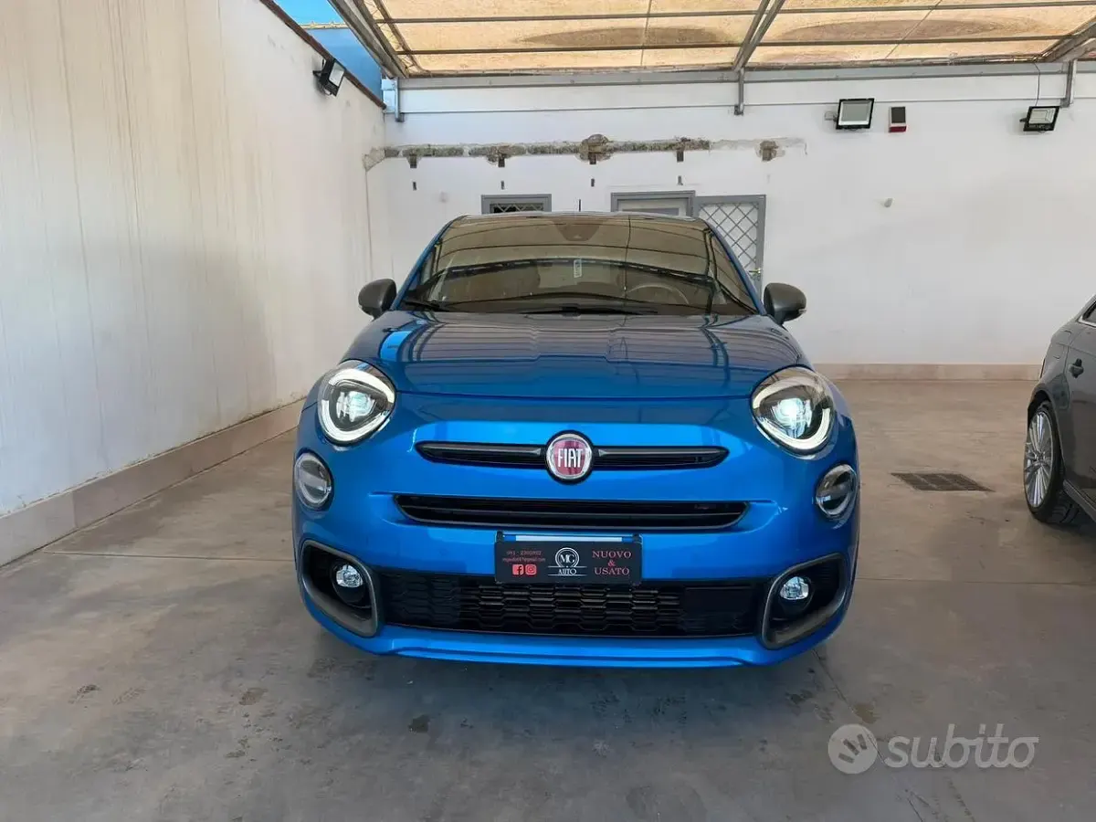 Usata Fiat 500X Sport 120 CV (88 kW) 2020 Blu SUV
