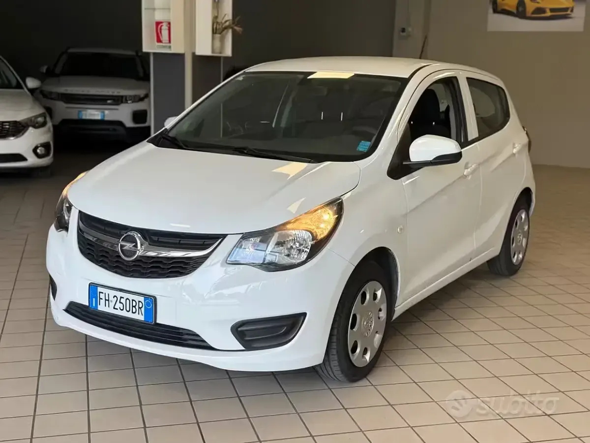 Usata Opel Karl Innovation 75 CV (55 kW) 2017 Bianco Utilitaria