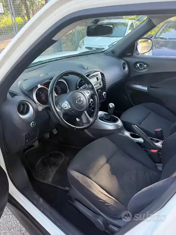 Usata Nissan Juke Acenta 117 CV (86 kW) 2013 Bianco SUV