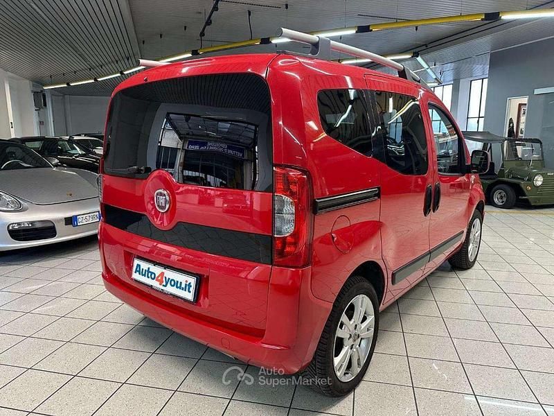 Usata Fiat Qubo Active 77 CV (56 kW) 2010 Rosso Monovolume