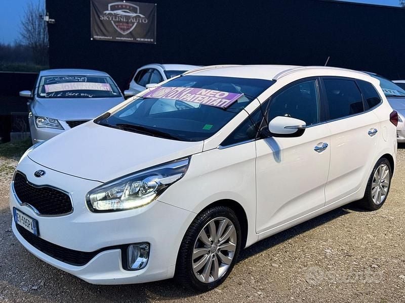 Usata Kia Carens 116 CV (85 kW) 2015 Bianco Monovolume