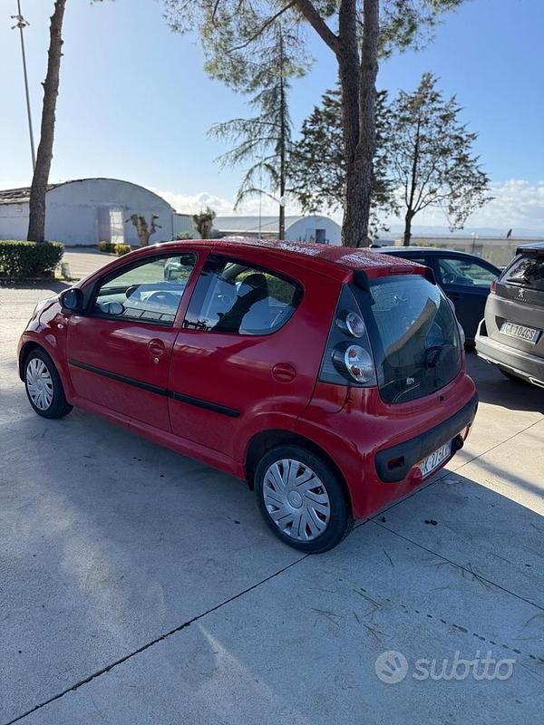 Usata Citroën C1 67 CV (49 kW) 2007 Rosso Utilitaria