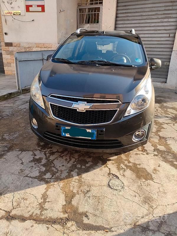 Usata Chevrolet Spark LS 82 CV (60 kW) 2010 Marrone Utilitaria