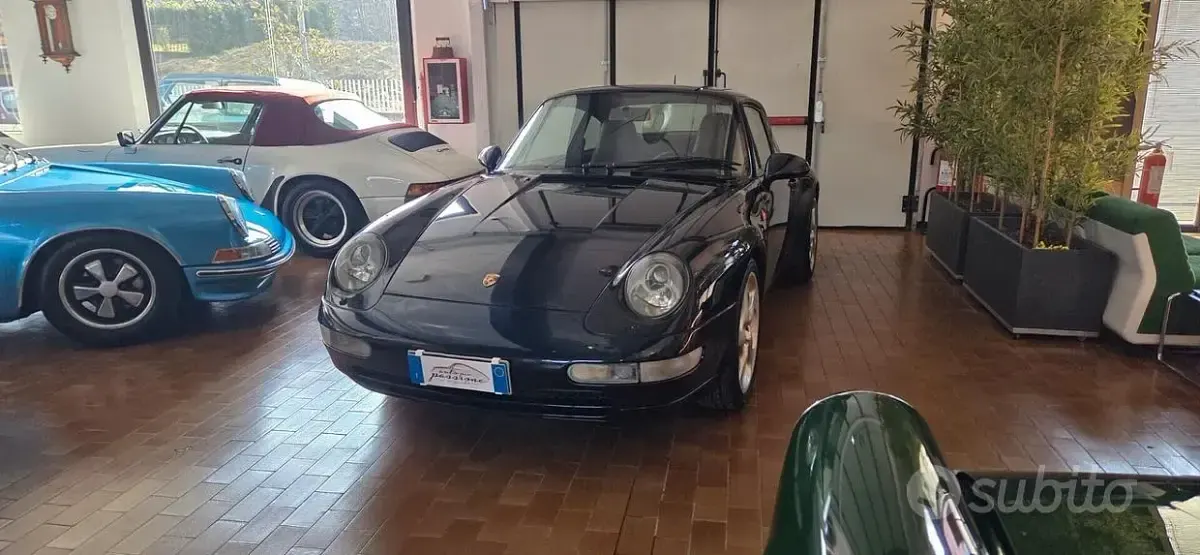 Usata Porsche 993 286 CV (210 kW) 1996 Blu Coupé