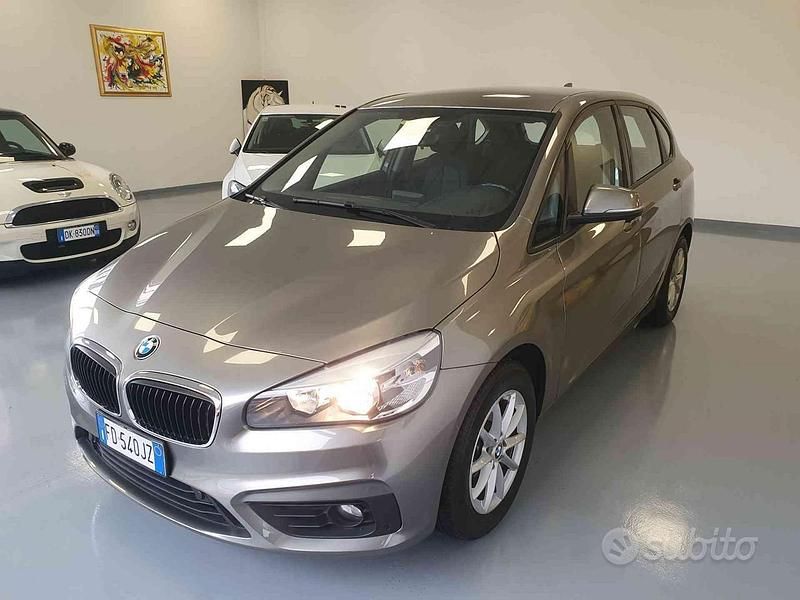 Usata BMW 216 Active Tourer 116 CV (85 kW) 2016 Grigio Monovolume