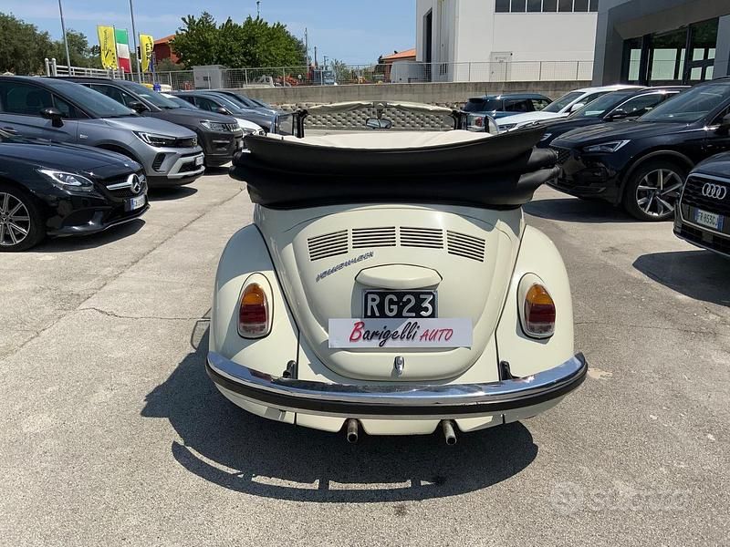 Usata VW Beetle Cabriolet 44 CV (32 kW) 1989 Bianco Cabrio