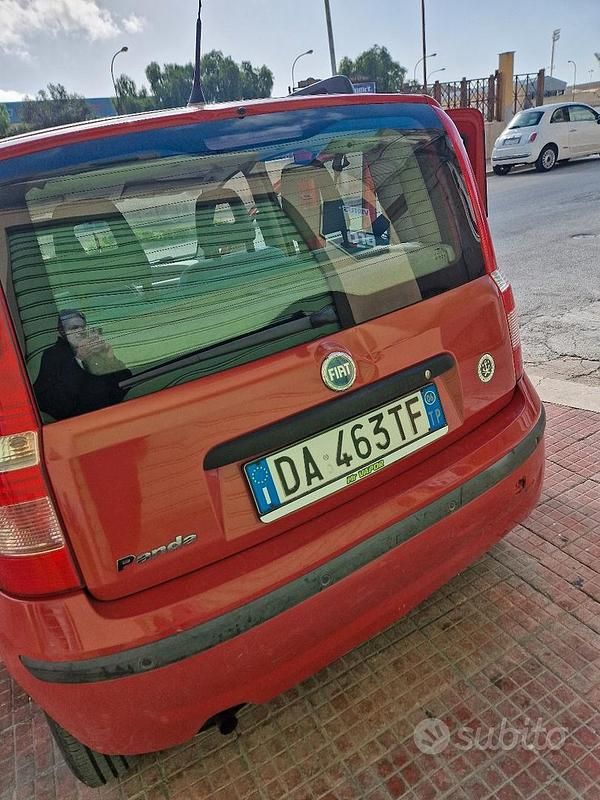 Usata Fiat Panda 60 CV (44 kW) 2006 Rosso Berlina