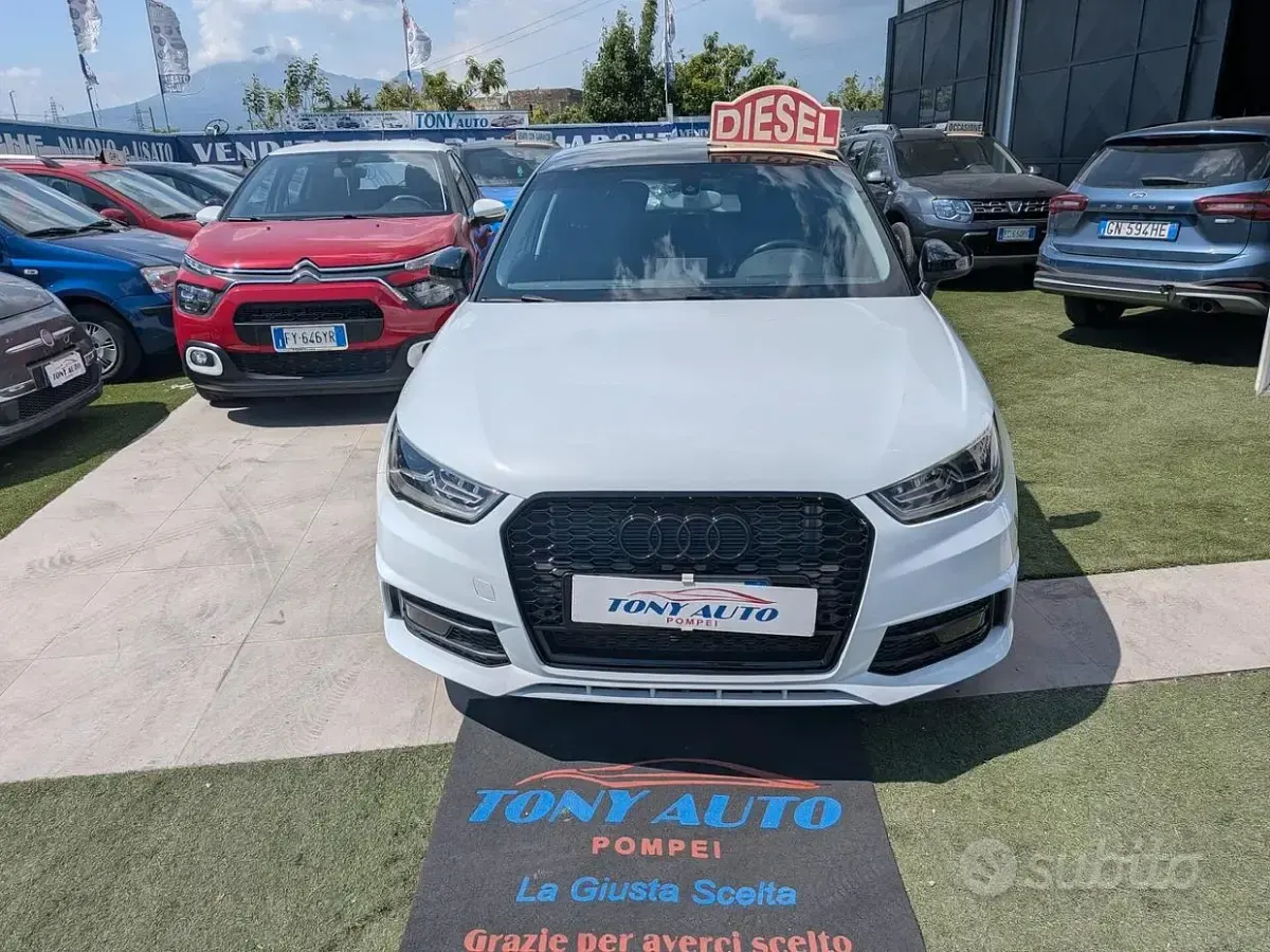 Usata Audi A1 Sport 90 CV (66 kW) 2016 Bianco Utilitaria