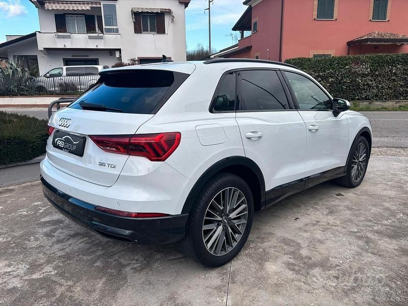 Usata Audi Q3 S-Line 150 CV (110 kW) 2019 Bianco SUV