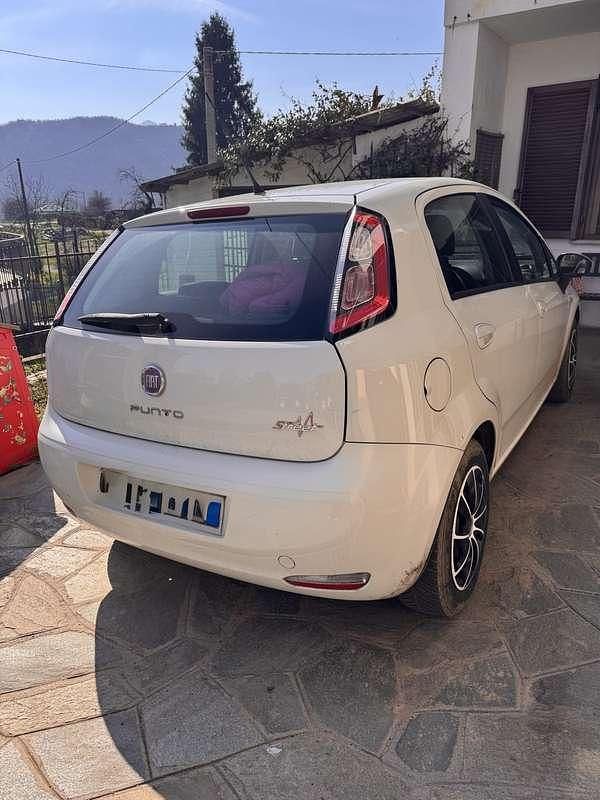Usata Fiat Punto Evo Dynamic 75 CV (55 kW) 2014 Bianco Utilitaria