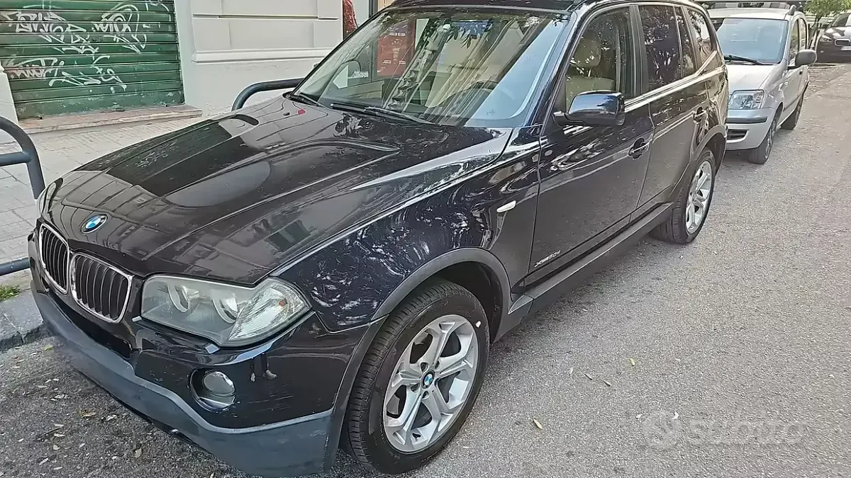 Usata BMW X3 177 CV (130 kW) 2009 Blu SUV