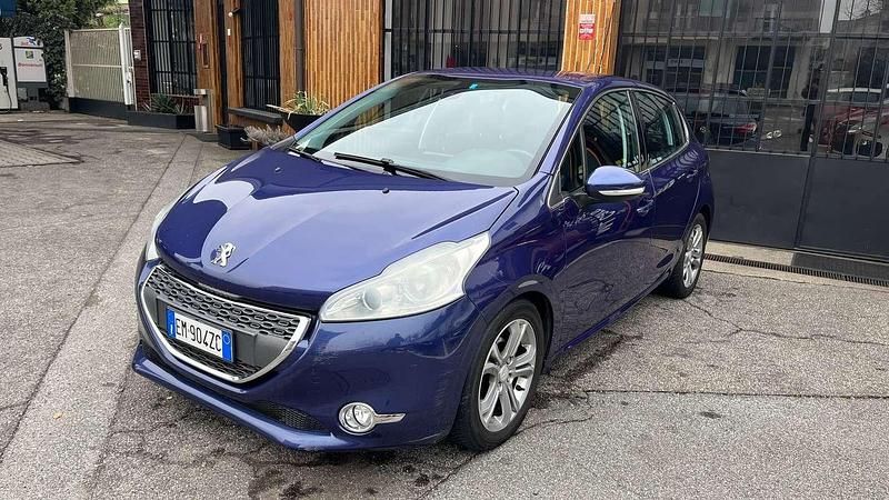 Usata Peugeot 208 Allure 95 CV (69 kW) 2012 Blu/azzurro Utilitaria