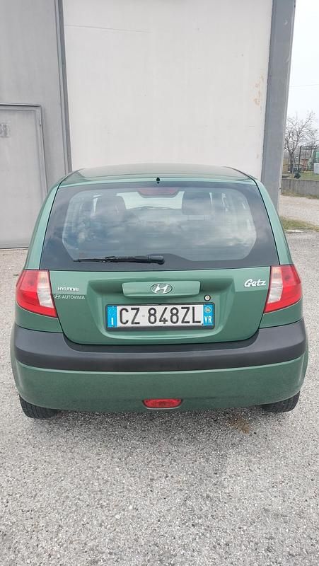 Usata Hyundai Getz Style 66 CV (48 kW) 2006 Verde Utilitaria