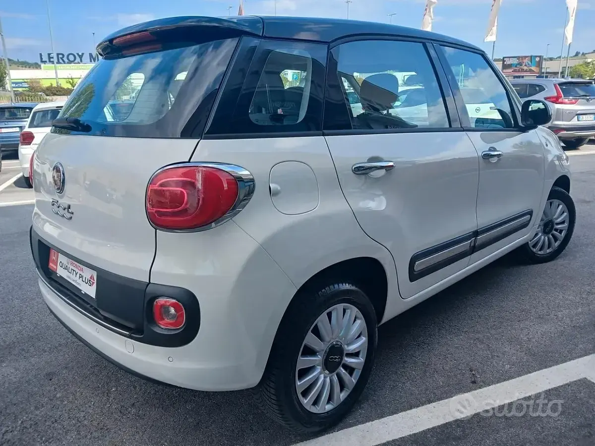 Usata Fiat 500L Pop Star 80 CV (58 kW) 2015 Bianco Monovolume