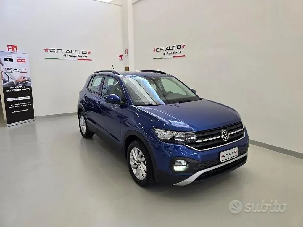 Usata VW T-Cross Style 95 CV (69 kW) 2023 Blu SUV