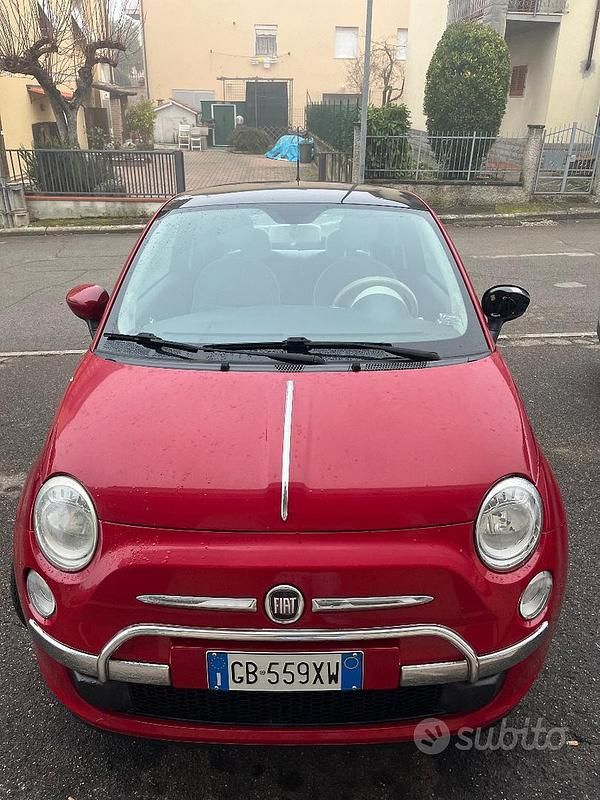 Usata Fiat 500 2008 Rosso