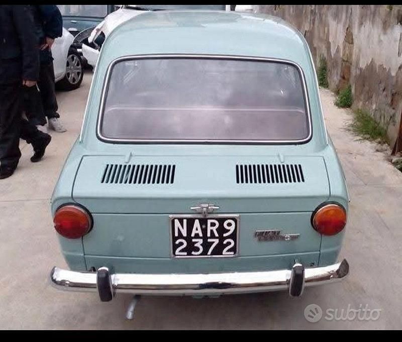 Usata Fiat 850 1960 Verde Utilitaria