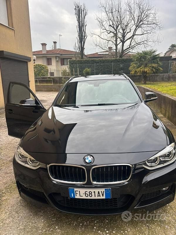 Usata BMW 318 M Sport 150 CV (110 kW) 2017 Nero Station wagon