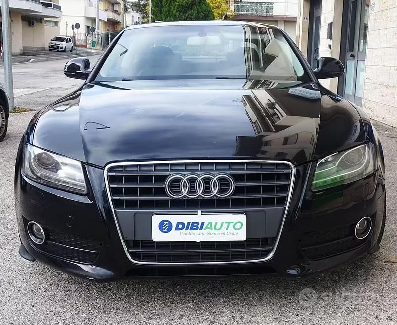Usata Audi A5 Ambition 190 CV (139 kW) 2008 Nero metallizzato Coupé