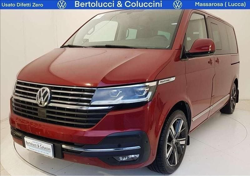 Usata VW Multivan Highline 150 CV (110 kW) 2021 Rosso metallizzato Furgone
