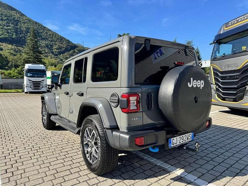 Occasion Jeep Wrangler Sahara 272 PK (200 kW) 2022 Grijs SUV