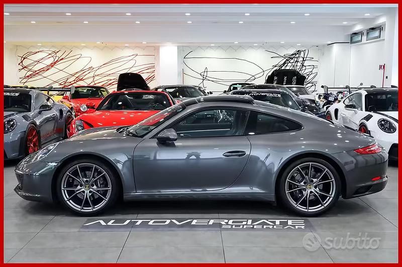Usata Porsche 911 Carrera 370 CV (272 kW) 2017 Grigio Coupé