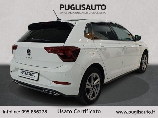 Usata VW Polo R-line 95 CV (69 kW) 2023 Bianco Berlina